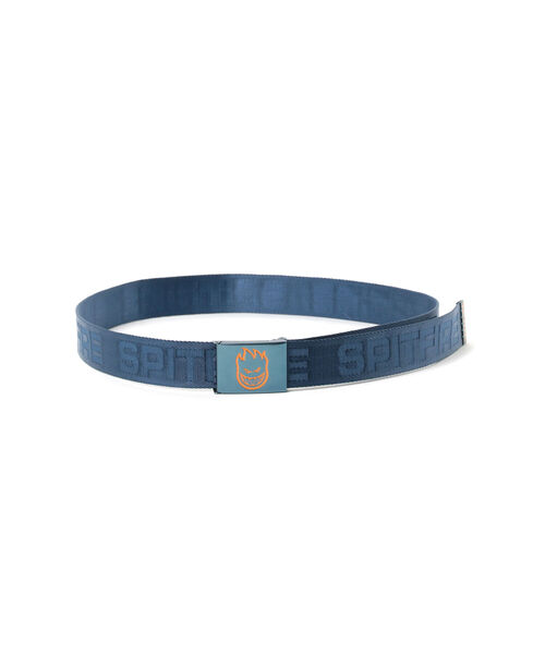 spitfire(スピットファイア)の「SPITFIRE / Classic 87' Jacqued Web Belt(ベルト・メンズ・ネイビー・ONE SIZE)」の1枚目の写真