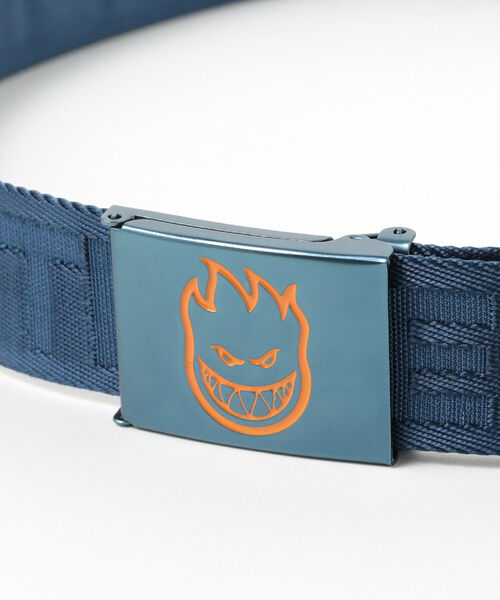 spitfire(スピットファイア)の「SPITFIRE / Classic 87' Jacqued Web Belt(ベルト・メンズ・ネイビー・ONE SIZE)」の2枚目の写真