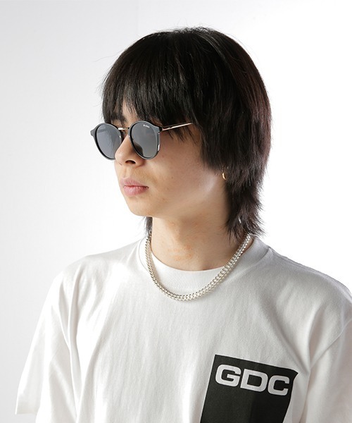 GDC（ジーディーシー）の「METAL COMBI SUNGLASSES Ⅱ（サングラス・メンズ・ブラック/ブラウン/その他/クリア・FREE）」の5枚目の写真