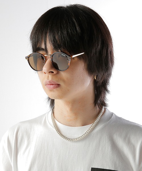 GDC（ジーディーシー）の「METAL COMBI SUNGLASSES Ⅱ（サングラス・メンズ・ブラック/ブラウン/その他/クリア・FREE）」の8枚目の写真