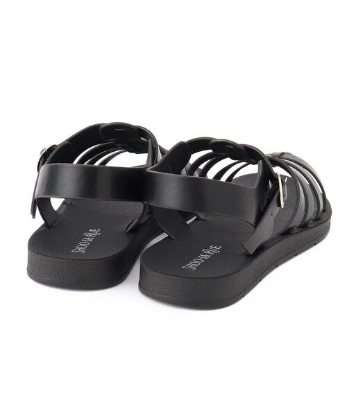 SHOO・LA・RUE（シューラルー）の「◆グルカサンダル（サンダル・レディース・オフホワイト/ベージュ/ブラック・35/45）」の6枚目の写真