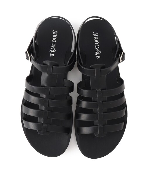 SHOO・LA・RUE（シューラルー）の「◆グルカサンダル（サンダル・レディース・オフホワイト/ベージュ/ブラック・35/45）」の7枚目の写真