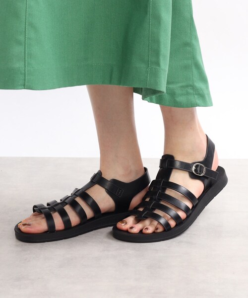 SHOO・LA・RUE（シューラルー）の「◆グルカサンダル（サンダル・レディース・オフホワイト/ベージュ/ブラック・35/45）」の18枚目の写真