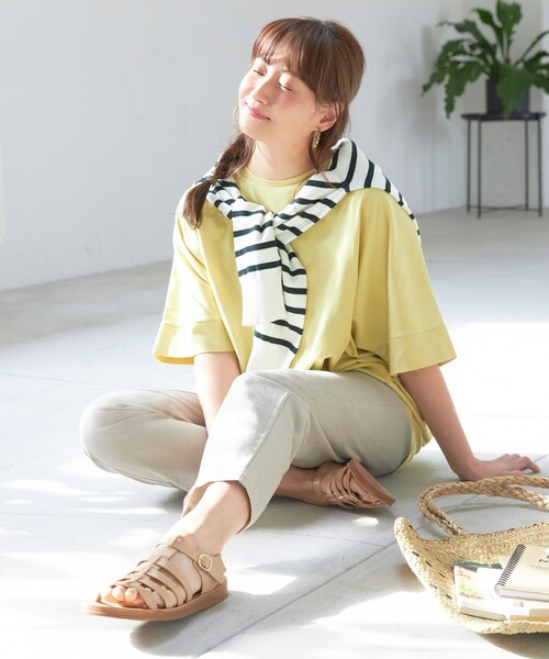 SHOO・LA・RUE（シューラルー）の「◆グルカサンダル（サンダル・レディース・オフホワイト/ベージュ/ブラック・35/45）」の13枚目の写真