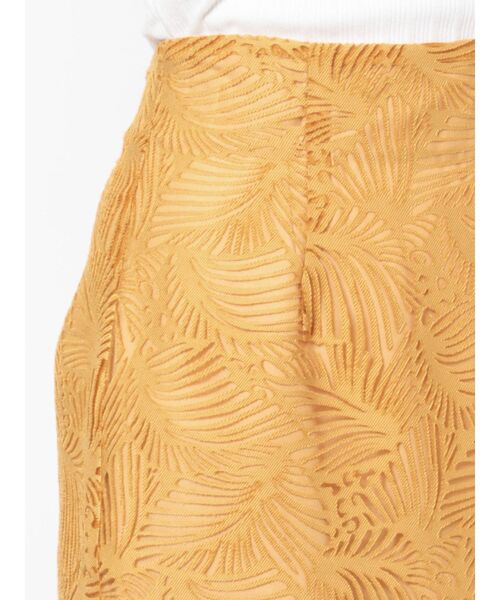 LAGUNAMOON（ラグナムーン）の「オパールリーフスカート（スカート・レディース・イエロー/ブルー・SMALL/MEDIUM）」の6枚目の写真