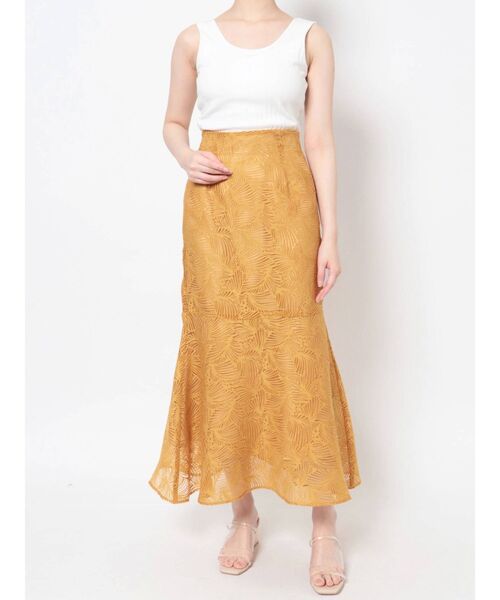 LAGUNAMOON（ラグナムーン）の「オパールリーフスカート（スカート・レディース・イエロー/ブルー・SMALL/MEDIUM）」の17枚目の写真
