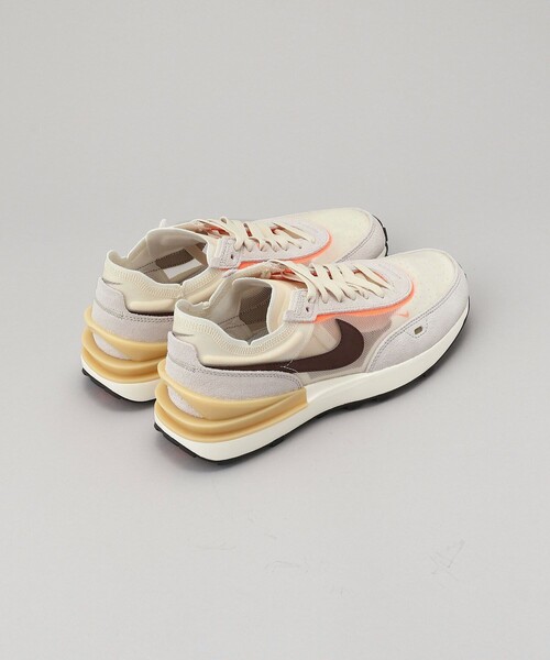 NIKE（ナイキ）の「【WEB限定】NIKE/ナイキ　ワッフルワン（スニーカー・レディース・オフホワイト/ブラウン・23.5cm/24.5cm/24.0cm）」の6枚目の写真