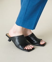 koe | ストレッチスクエアサンダル＊(サンダル)