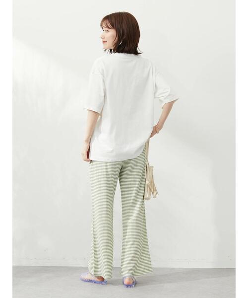 ELENCARE DUE（エレンカーレデュエ）の「・ELENCARE DUE ギンガムチェックパンツ（その他パンツ・レディース・ブラック/ブルー/グリーン・FREE）」の4枚目の写真