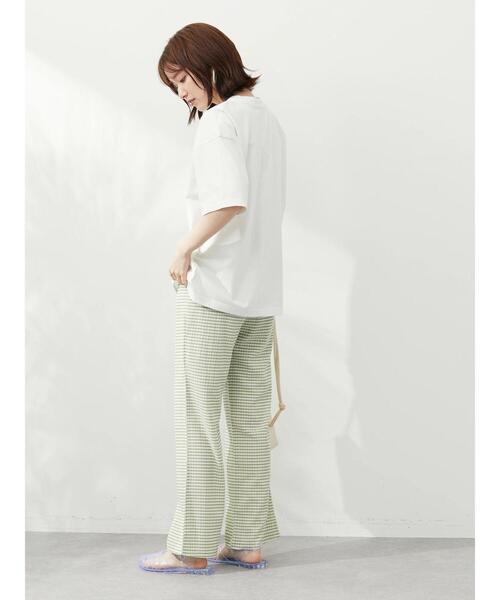 ELENCARE DUE（エレンカーレデュエ）の「・ELENCARE DUE ギンガムチェックパンツ（その他パンツ・レディース・ブラック/ブルー/グリーン・FREE）」の6枚目の写真