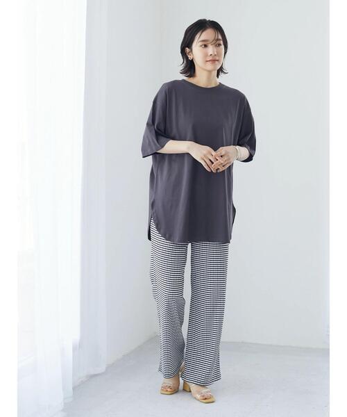 ELENCARE DUE（エレンカーレデュエ）の「・ELENCARE DUE ギンガムチェックパンツ（その他パンツ・レディース・ブラック/ブルー/グリーン・FREE）」の10枚目の写真