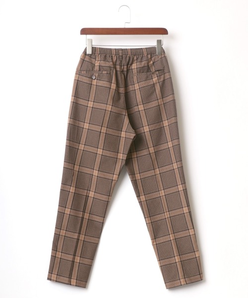 Lazar(ラザル)の「Loose Tapered Slacks/ルーズテーパードスラックス/センタープレス タックワイドパンツ(スラックス・メンズ・ブラック/ホワイト系その他/ブラック系その他/グレー系その他/ベージュ系その他/ブラウン系その他/グレー系その他2・M/L/XL)」の9枚目の写真