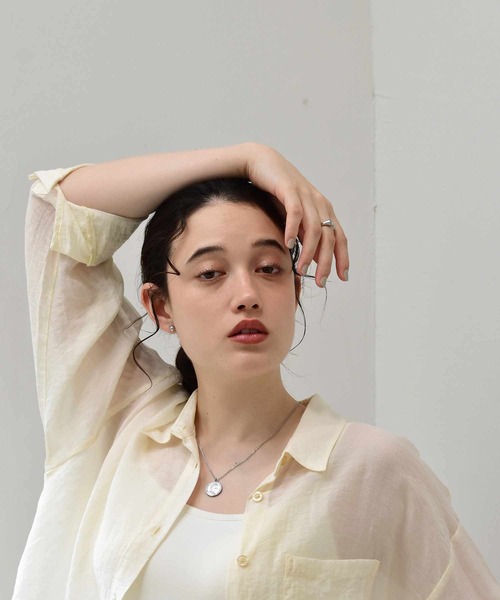 LHME（エルエイチエムイー）の「LHME ボールピアス/サージカルステンレス316L（金属アレルギー対応）（ピアス（両耳用）・レディース・シルバー/ゴールド・ONE SIZE）」の15枚目の写真