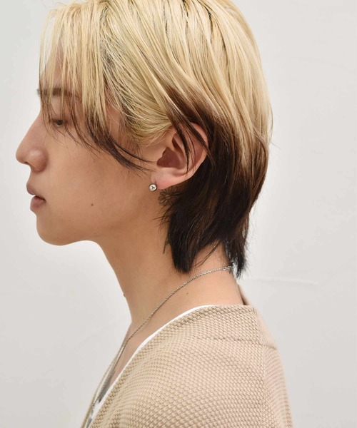 LHME（エルエイチエムイー）の「LHME ボールピアス/サージカルステンレス316L（金属アレルギー対応）（ピアス（両耳用）・レディース・シルバー/ゴールド・ONE SIZE）」の20枚目の写真