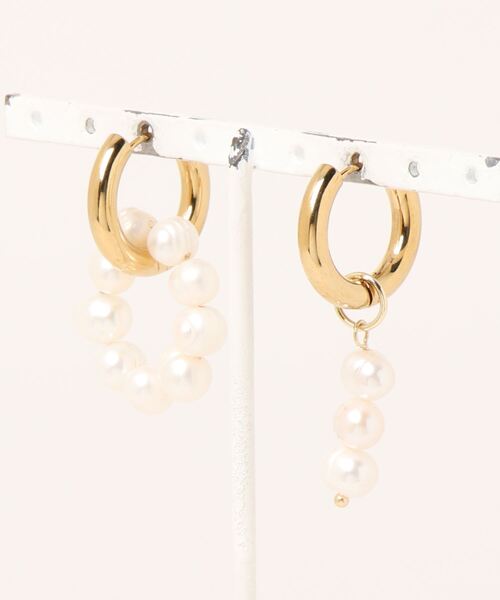 LUGG NAGG（ラグナグ）の「ステンレス製ピアス（ピアス（両耳用）・レディース・ゴールド/B/A/C/D/F/E/G・FREE）」の11枚目の写真