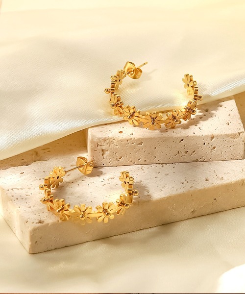 LUGG NAGG（ラグナグ）の「ステンレス製ピアス（ピアス（両耳用）・レディース・ゴールド/B/A/C/D/F/E/G・FREE）」の18枚目の写真