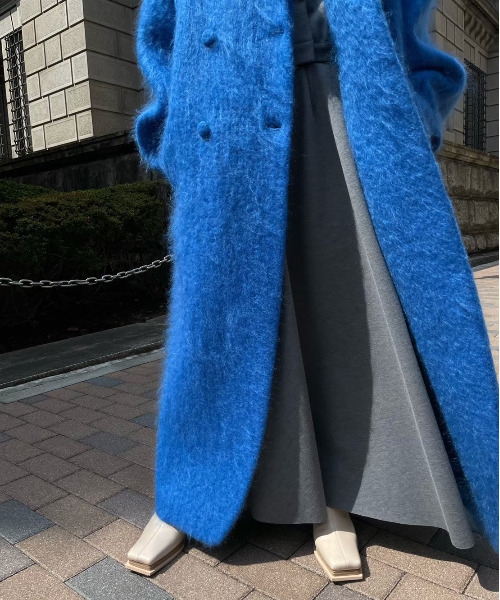 Ameri DEFORMATION COLLAR SHAGGY COAT | eBay