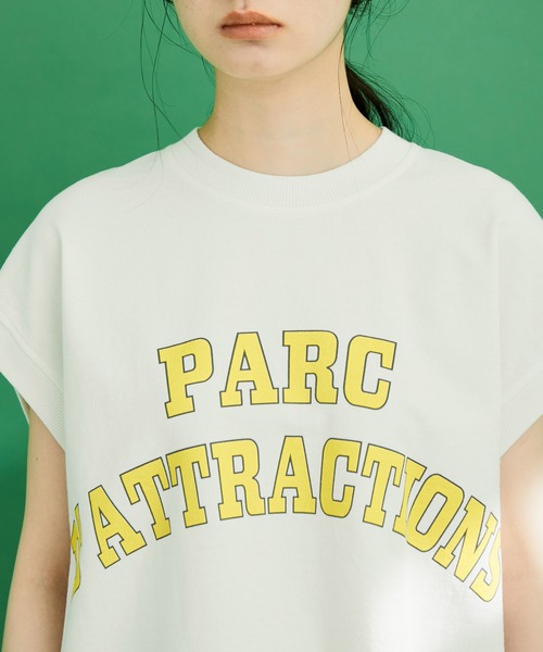 ADAM ET ROPE'（アダムエロペ）の「【WEB限定】ロゴスウェットTEE（Tシャツ/カットソー・レディース・ブラック/ホワイト/クリーム/ピンク系その他2・FREE）」の13枚目の写真