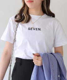 HER CLOSET | 【shemoshelly】WEB限定 5.6オンスナンバリングロゴTシャツ(Tシャツ/カットソー)