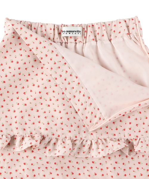 MIRO AMURETTE（ミロアミュレット）の「rose frill skirt/ローズフリルスカート（スカート・レディース・パープル/レッド・FREE）」の22枚目の写真