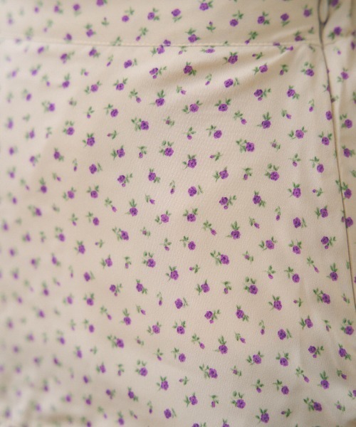 MIRO AMURETTE（ミロアミュレット）の「rose frill skirt/ローズフリルスカート（スカート・レディース・パープル/レッド・FREE）」の9枚目の写真