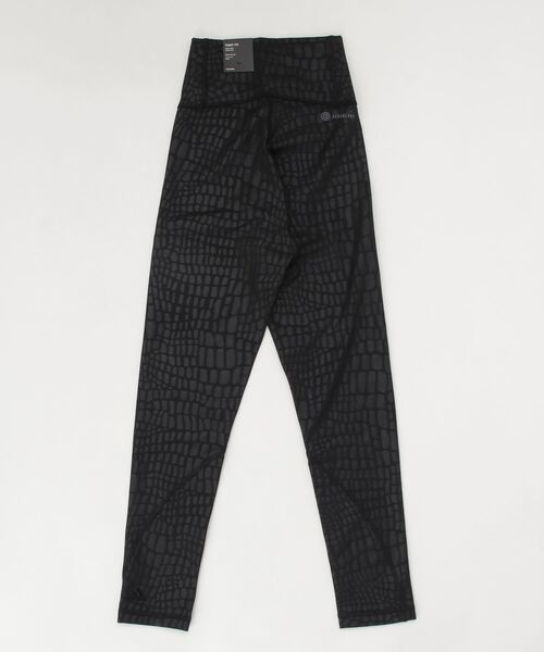 adidas(アディダス)の「Optime トレーニング クロックエンボス 7/8 タイツ / ヨガウェア / アディダス(レディース)(レギンス/スパッツ・レディース・ブラック・MEDIUM/LARGE/X-LARGE/SMALL/XX-LARGE)」の8枚目の写真