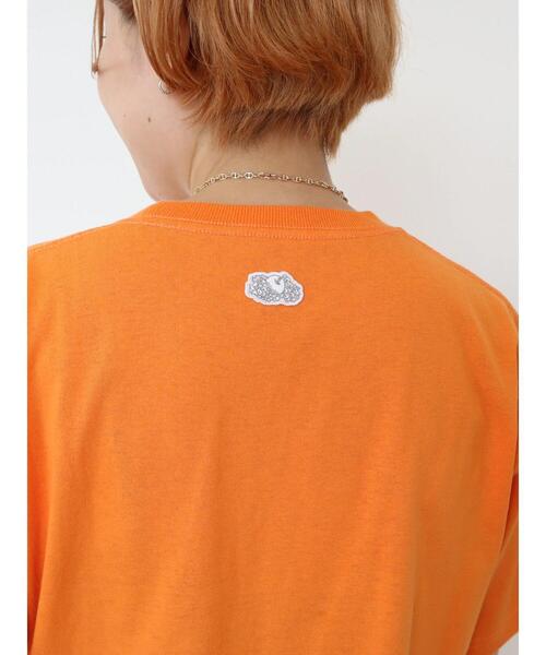 AMERICAN HOLIC（アメリカンホリック）の「【FRUIT OF THE LOOM】カレッジロゴTEE（Tシャツ/カットソー・レディース・ホワイト/ブラック/オレンジ/ミント/ベージュ・L/M）」の9枚目の写真