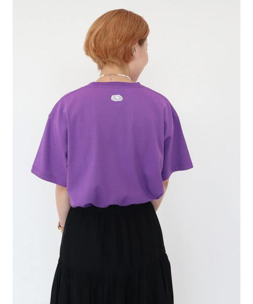 AMERICAN HOLIC（アメリカンホリック）の「【FRUIT OF THE LOOM】カレッジロゴTEE（Tシャツ/カットソー・レディース・ホワイト/ブラック/オレンジ/ミント/ベージュ・L/M）」の13枚目の写真