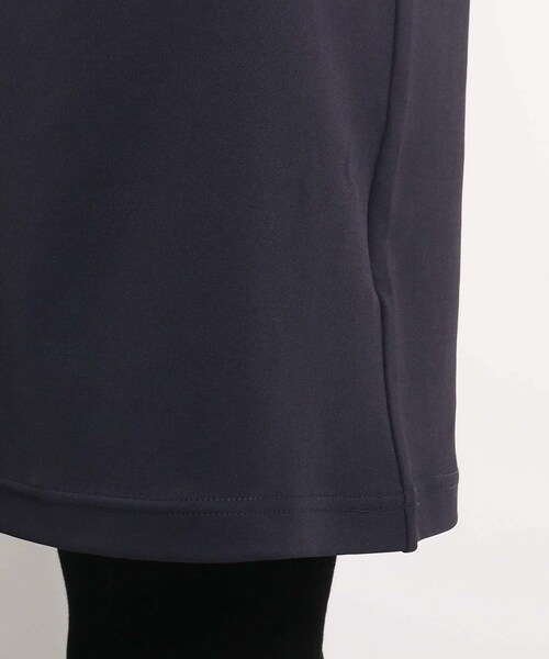 adabat（アダバット）の「◆ハーフジップ 半袖チュニック WEB限定サイズあり（チュニック・レディース・ダークネイビー/グレー系4・36/38/40/42）」の13枚目の写真