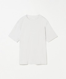 three dots（スリードッツ）の「オーガニックコットンニット クルーネックTシャツ（Tシャツ/カットソー）」