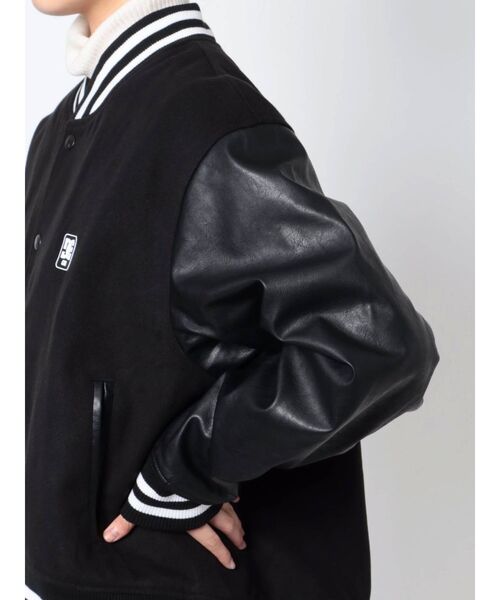 GYDA(ジェイダ)の「【WEB限定】GYDA×DC BACK LOGOスタジャン(ブルゾン・レディース・ブラック・FREE)」の14枚目の写真