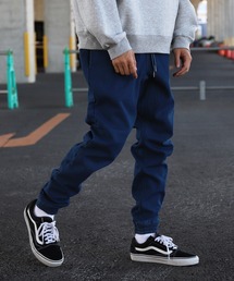 ZIP FIVE | 【ZIP FIVE】【蓄熱裏フリース】 ストレッチテーパードスキニージョガーパンツ【あったかパンツ】【暖パン】(その他パンツ)