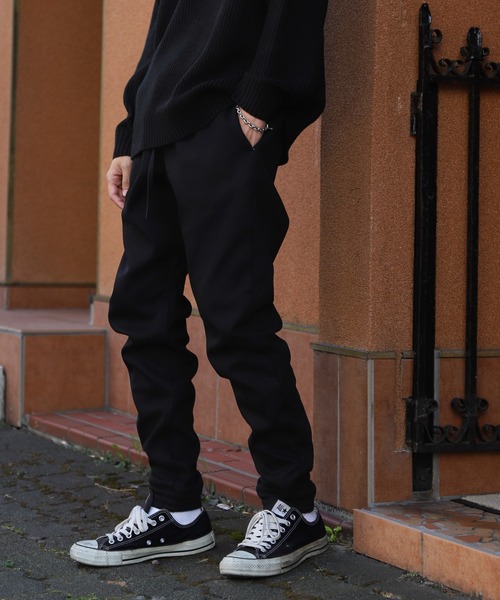 ZIP FIVE(ジップファイブ)の「【ZIP FIVE】【蓄熱裏フリース】 ストレッチテーパードスキニージョガーパンツ【あったかパンツ】【暖パン】(その他パンツ・メンズ・ブラック/ベージュ/ライトインディゴブルー/ワンウォッシュ・MEDIUM/LARGE/X-LARGE)」の6枚目の写真