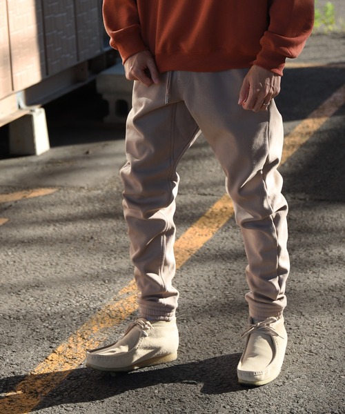 ZIP FIVE(ジップファイブ)の「【ZIP FIVE】【蓄熱裏フリース】 ストレッチテーパードスキニージョガーパンツ【あったかパンツ】【暖パン】(その他パンツ・メンズ・ブラック/ベージュ/ライトインディゴブルー/ワンウォッシュ・MEDIUM/LARGE/X-LARGE)」の8枚目の写真