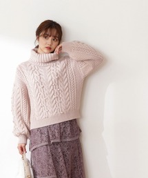 PROPORTION BODY DRESSING | 【美人百花11月号タイアップ 休井美郷さん着用商品】ローゲージショートニット / 1212270903(ニット/セーター)