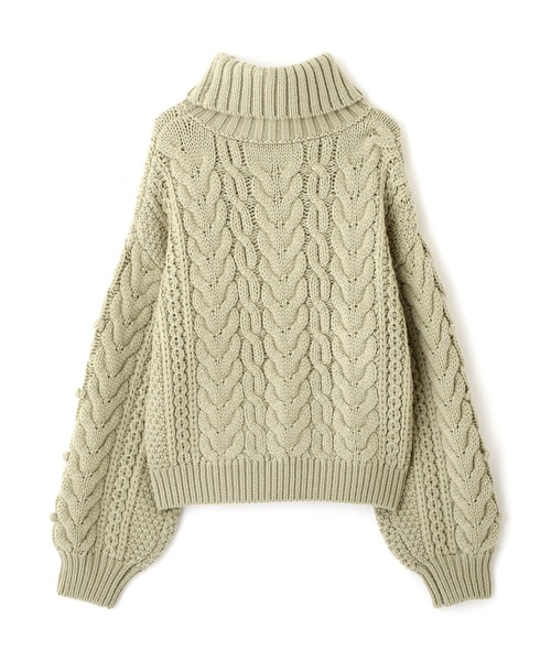 PROPORTION BODY DRESSING（プロポーションボディドレッシング）の「ローゲージショートニット / 1212270903（ニット/セーター・レディース・ピンク/ブラウン/ホワイト系その他/ライトグリーン・FREE）」の20枚目の写真