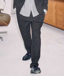 ADAMPATEK / bishu wool textiles slacks/尾州ウール混スラックス