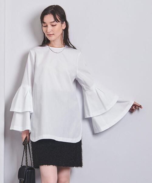 UNITED ARROWS（ユナイテッドアローズ）の「C フレアスリーブ ブラウス