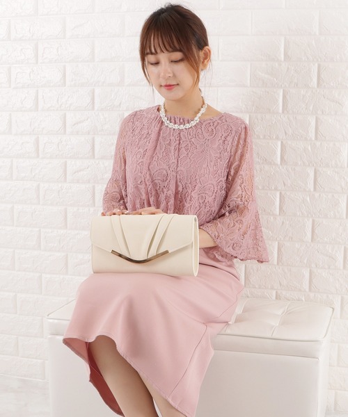 Lace Ladies（レースレディース）の「2wayクラッチバッグ（クラッチバッグ・レディース・ブラック/アイボリー/グレイッシュベージュ/グレー・FREE）」の18枚目の写真