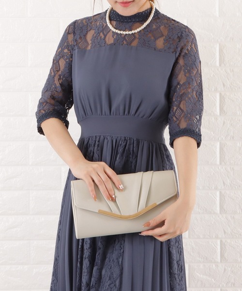 Lace Ladies（レースレディース）の「2wayクラッチバッグ（クラッチバッグ・レディース・ブラック/アイボリー/グレイッシュベージュ/グレー・FREE）」の13枚目の写真