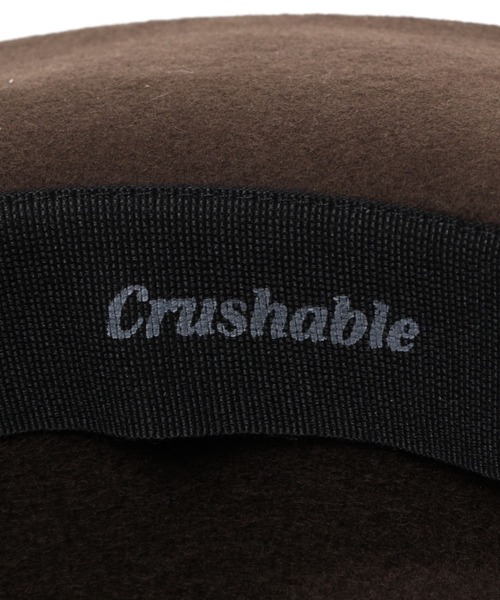 BABYLONE（バビロン）の「【BenelliMontacone】＜別注＞WOOLHAT（ハット・レディース・ベージュ/サンドグレー・FREE）」の4枚目の写真