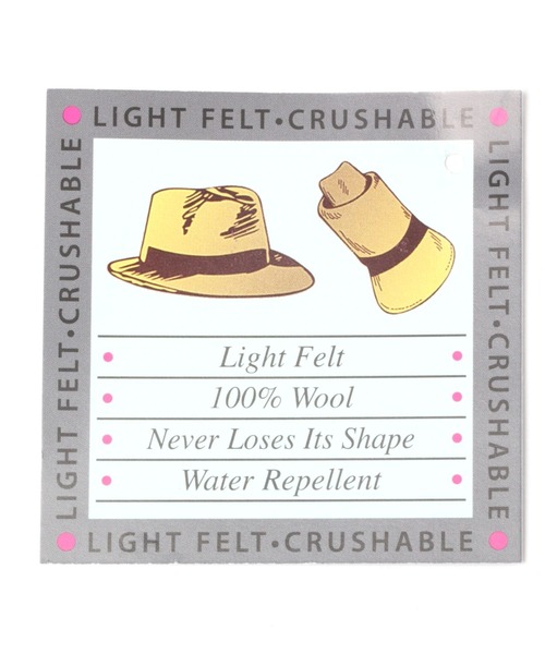 BABYLONE（バビロン）の「【BenelliMontacone】＜別注＞WOOLHAT（ハット・レディース・ベージュ/サンドグレー・FREE）」の7枚目の写真