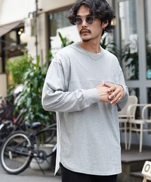 USAコットン ロンT オーバーサイズ 無地 長袖Tシャツ