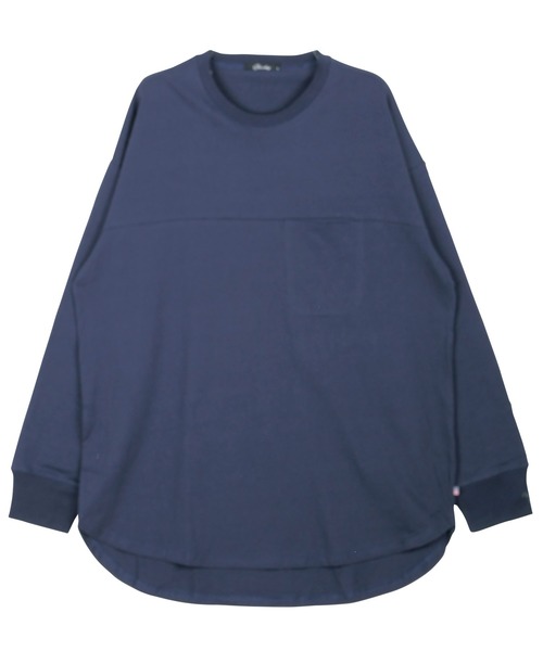 jiggys shop(ジギーズショップ)の「USAコットン ロンT オーバーサイズ 無地 長袖Tシャツ(Tシャツ/カットソー・メンズ・オフホワイト/ベージュ/ネイビー/ブラック/ミックスグレー/ダークグリーン・LARGE/X-LARGE/MEDIUM)」の17枚目の写真