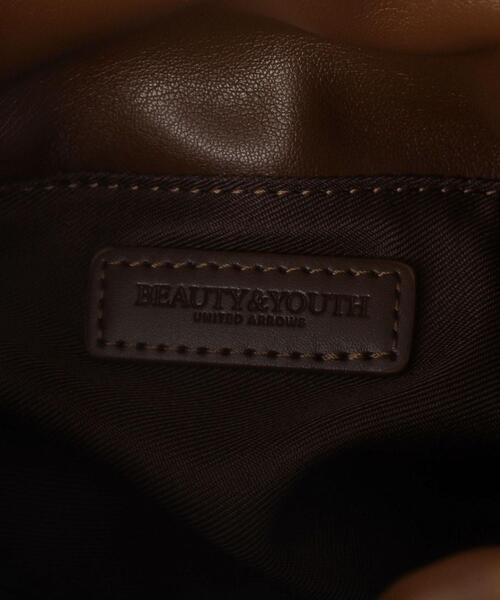 BEAUTY&YOUTH UNITED ARROWS（ビューティーアンドユースユナイテッドアローズ）の「ドロスト ロールハンドル バッグ-2WAY-（ショルダーバッグ・レディース・ダークグリーン/ブラウン・FREE）」の17枚目の写真