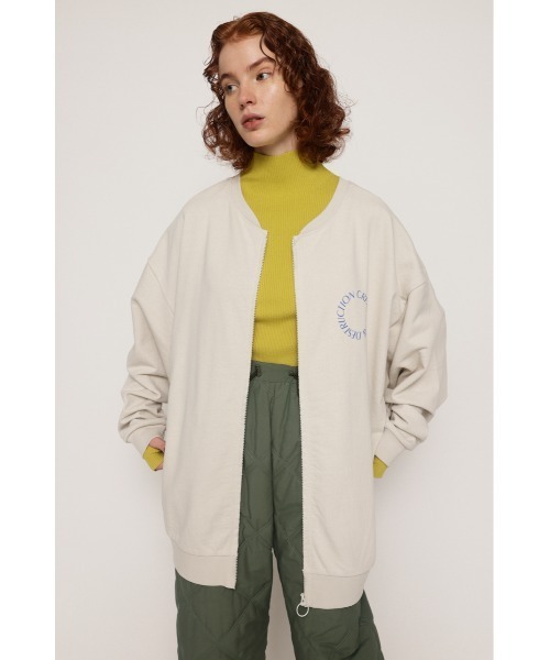 SLY(スライ)の「2WAY PHOTO SW TOPS 2ウェイ フォト スウェット トップス トレーナー(スウェット・レディース・オフホワイト/ブラック/グレー・FREE)」の10枚目の写真