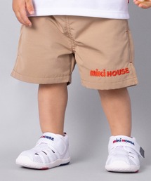 miki HOUSE ベージュ ショートパンツ MIKI HOUSE|ミキハウス(キッズ)のパンツ(ベージュ系)通販