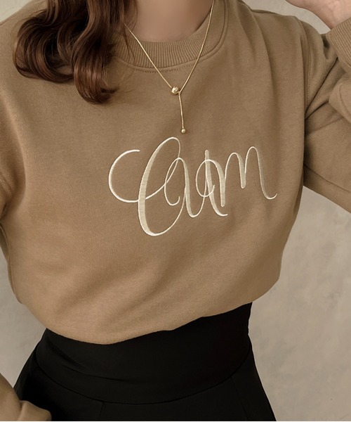 apres jour clair(アプレジュールクレア)の「【apres jour clair】ロゴ刺繍スウェット【ZOZOTOWN限定アイテム】(スウェット・レディース・アイボリー/モカ・X-LARGE/フリー)」の13枚目の写真