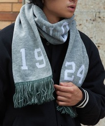 UNIVERSAL OVERALL | 【UNIVERSAL OVERALL】UO ロゴジャカードマフラー ※M1074 YMY(マフラー)