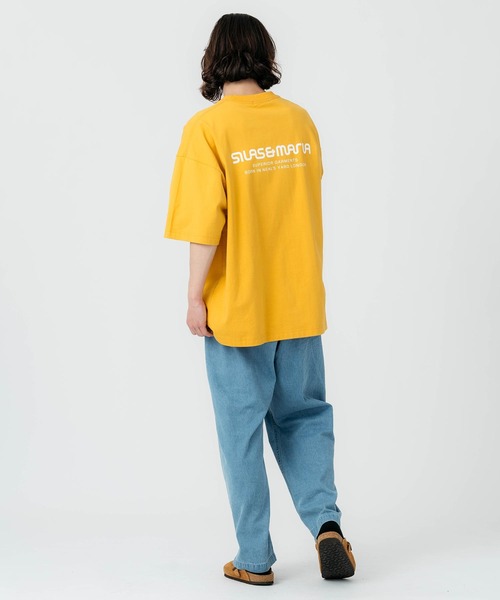 SILAS(サイラス)の「SILAS AND MARIA LOGO WIDE S/S TEE(Tシャツ/カットソー・メンズ・ブルー/ブラック/ホワイト/グリーン/パープル/イエロー/チャコール・M/L/XL)」の21枚目の写真